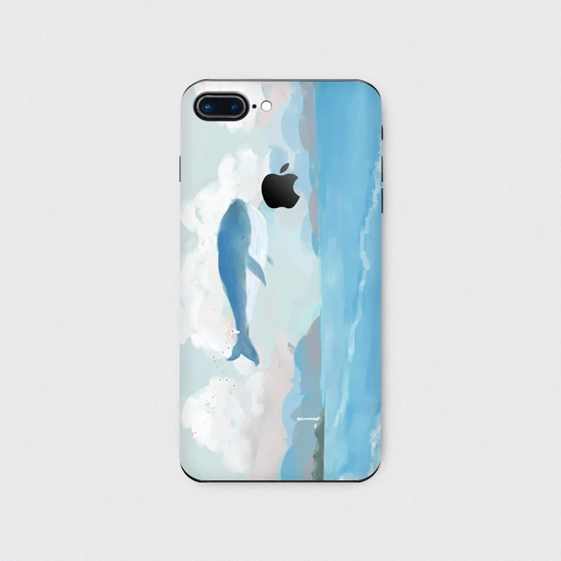 Наклейка для телефона для Apple 6/6S 7 8 Plus, наклейка для телефона для iPhone X XR Xs Max, Защитная пленка для задней крышки, чехол, наклейка для мобильного телефона s