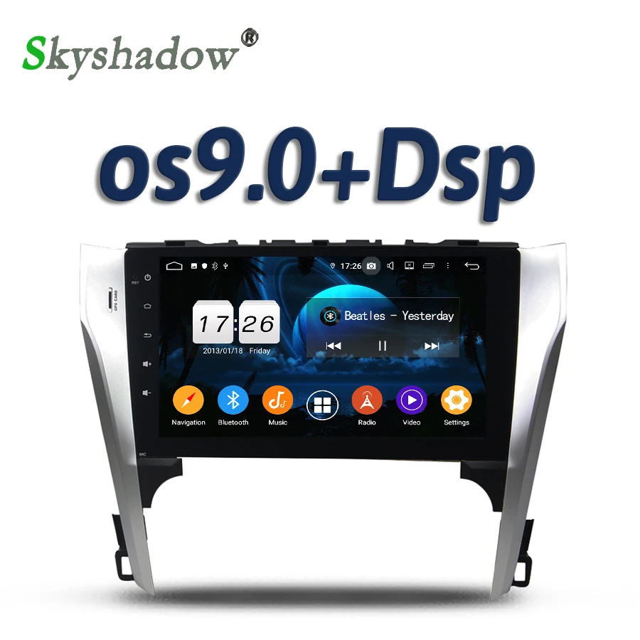 DSP 10 1 &quotTDA7851 IPS Android 2 ГБ + 16 Гб 4 ядерный автомобильный DVD плеер Wifi Bluetooth 5 0 RDS радио GPS