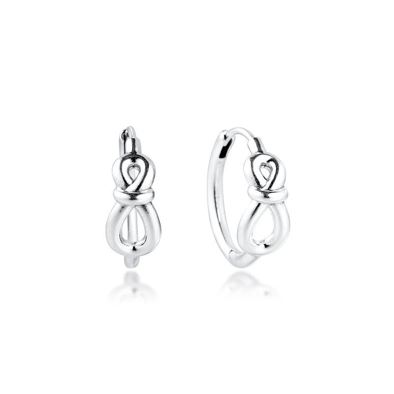 

Серьги-кольца женские из серебра 100% пробы, 925 пробы