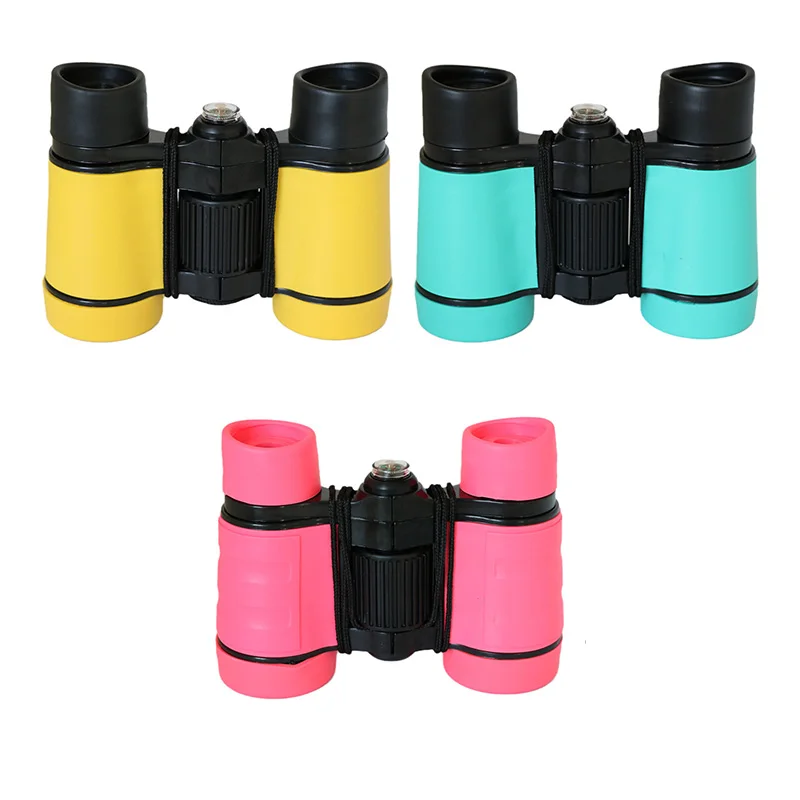 

Kids Children Binoculars Telescope Focal Adjustable Children Binoculars Toy Game Props Birthday Present For Bird Watching
