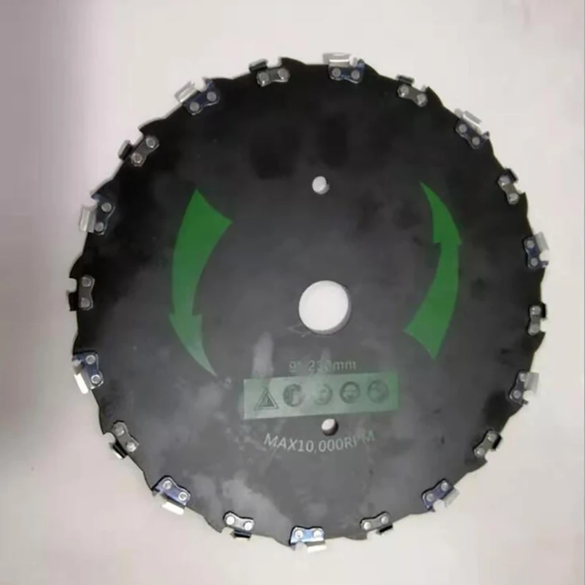 

Chainsaw Tooth 9 Inch Brush Blade 14/20 Teeth Brush Cutter Blade Replacement Lawn Mower Trimmer Head Blade Accessories