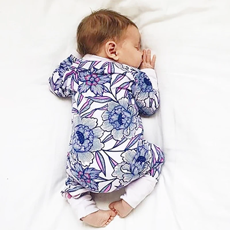 Одежда для новорожденных девочек крошечные хлопковые детские комбинезоны