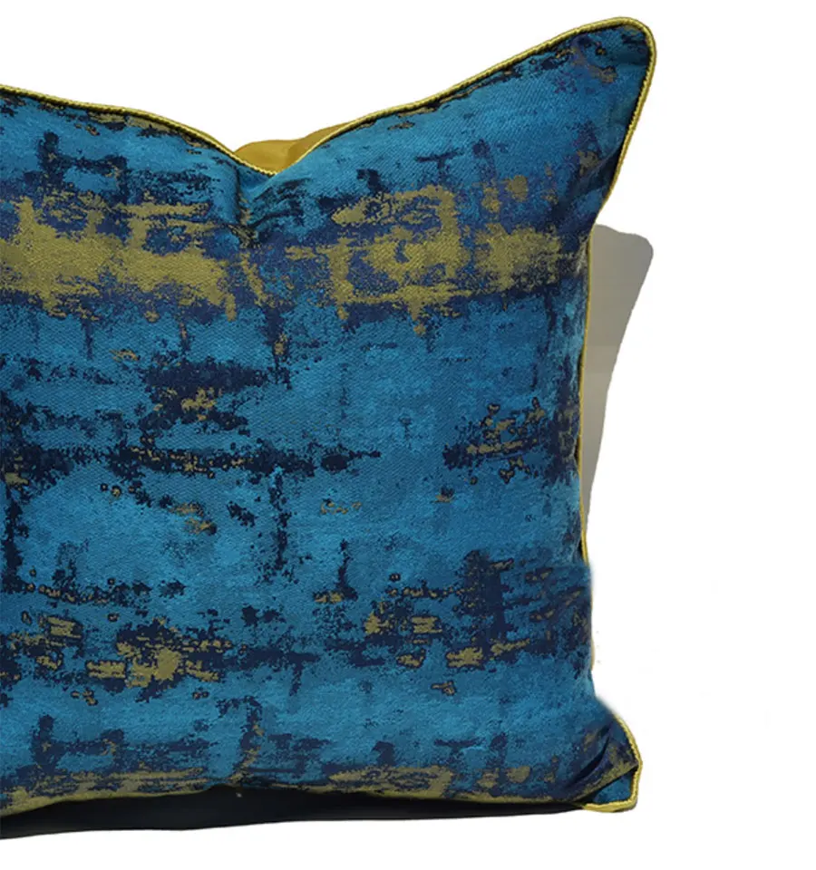 

Модная морская Синяя абстрактная декоративная подушка/almofadas Чехол 45 50 мальчик средиземноморская Современная наволочка для подушки домашни...