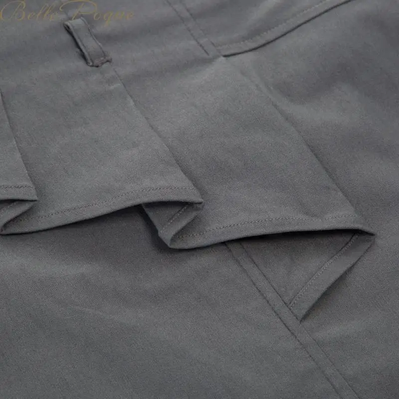 Belle Poque 2019 Новая модная женская офисная официальная элегантная юбка карандаш