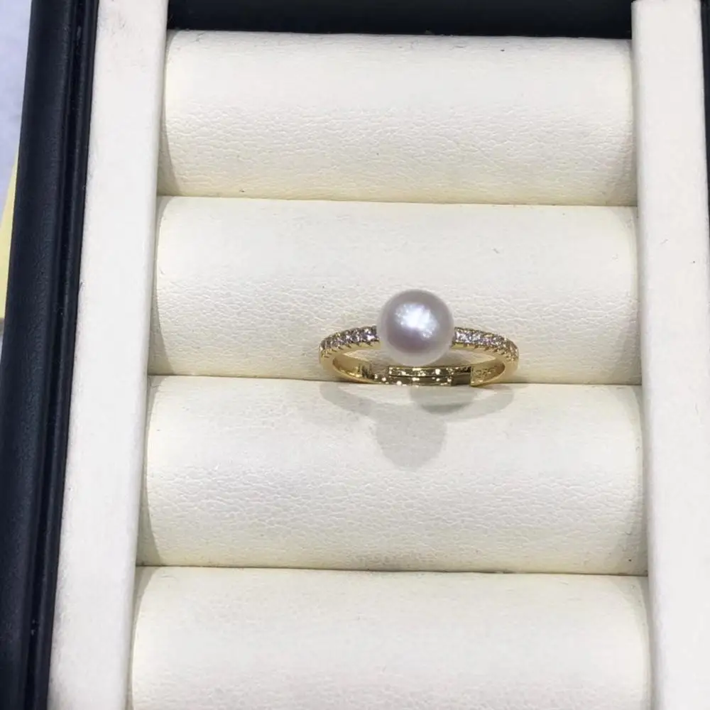 Высокое качество Шарм открытый Регулируемые Пустые Настройки кольца