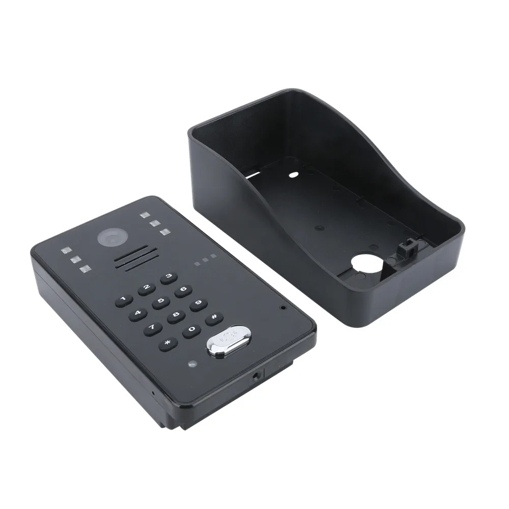 tuya wifi video intercom rfid video door phone system home intercom with 7inch screen support remote app unlocking recording free global shipping