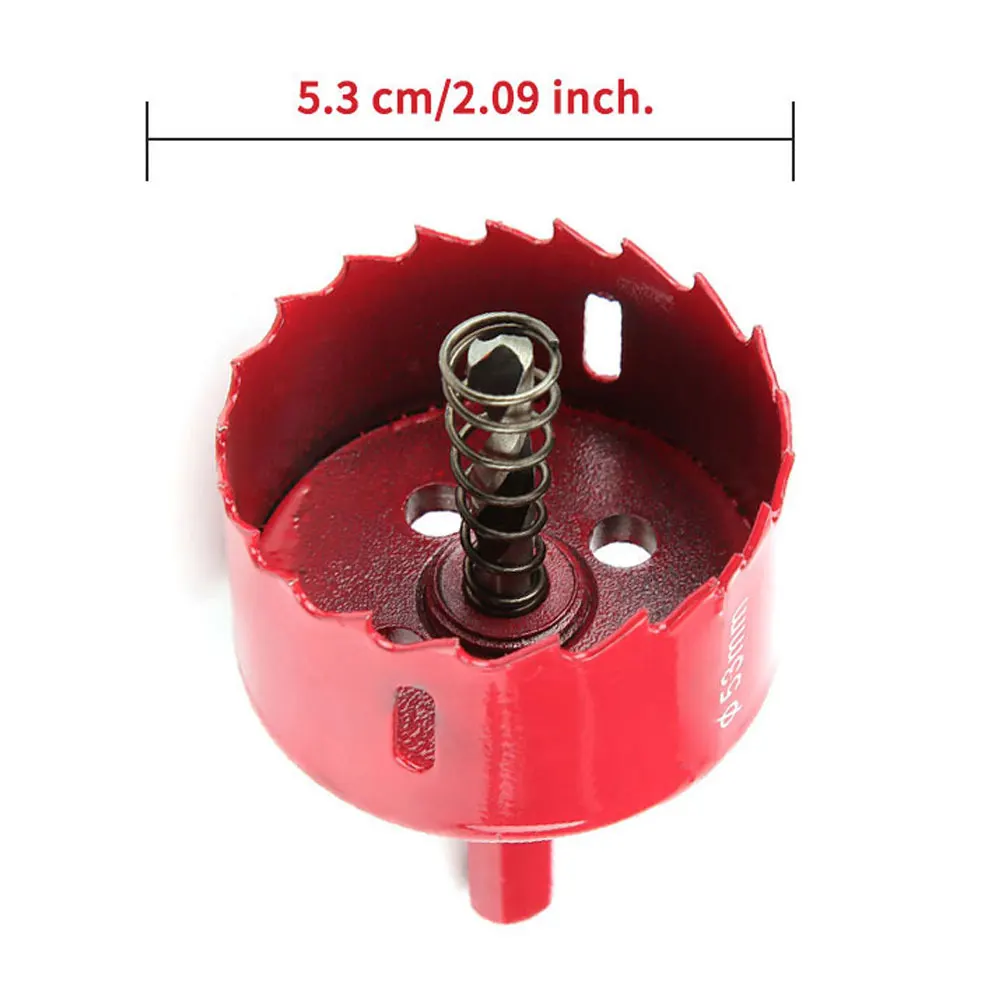 

11PCS Hole Saw Sets Metal Drill Bit Cutter Carpentry Tools Hand Tools16-53mm With Arbor Centering Drill Woodworking Tool