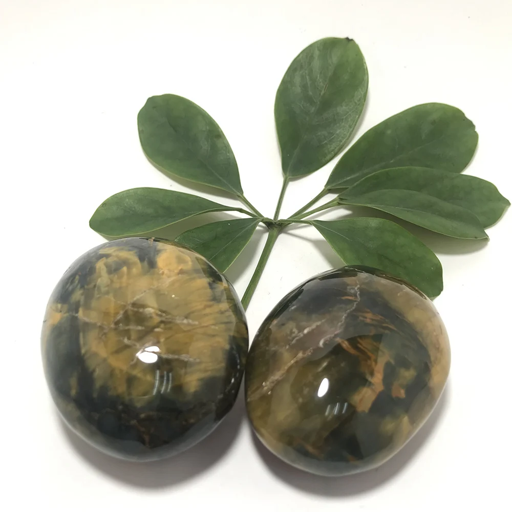 Высококачественный камень в форме пальмы океанской яшмы ручная работа и