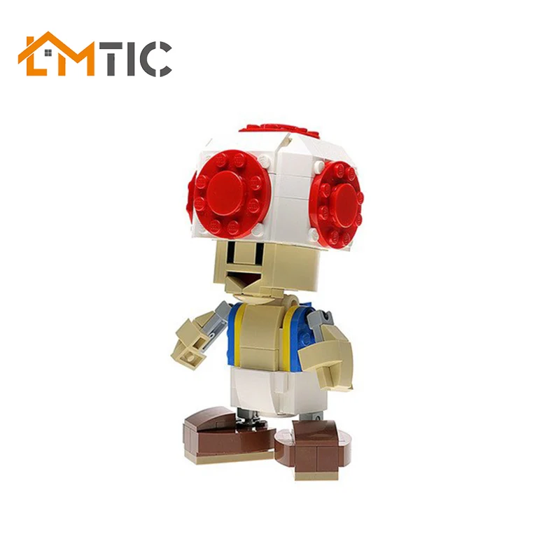 Фигурка MOC Mini Mary Super Series Братья Марио Kirby фигурка гомба кубики копа кирпичные