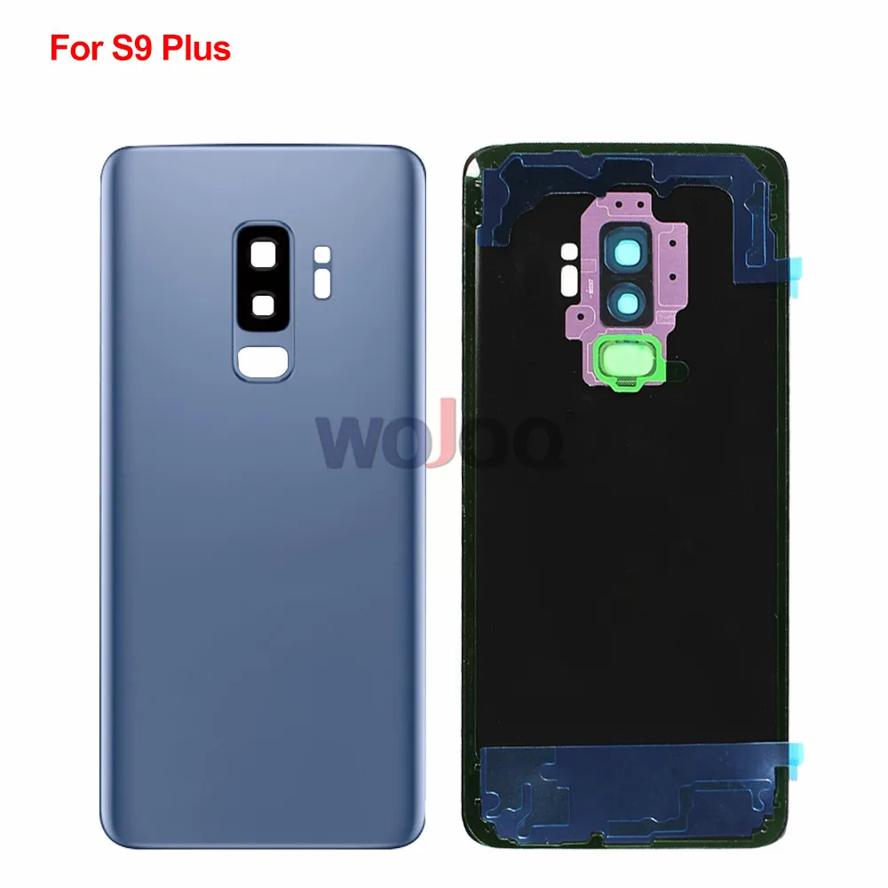 Задняя стеклянная задняя крышка для Samsung Galaxy S9 G960 G960F Plus G965 G965F сменная