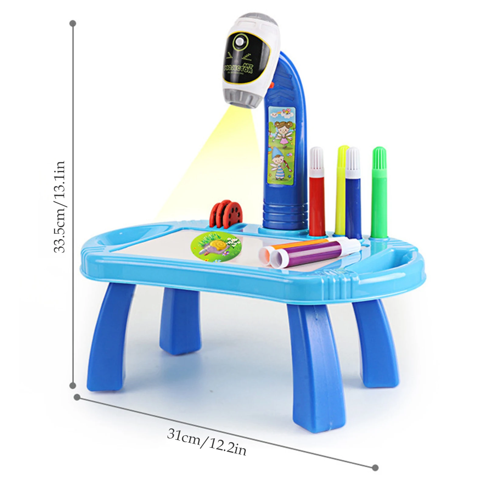 

Kids Projection Drawing Toy Set Table Toys Animal Kids Painting Board Desk Arts And Crafts Projection Educational Learning Toy