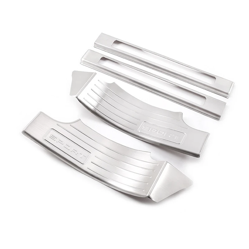 Порога полосы потертости защита для тарелок Накладка Land Rover Discovery Sport 2020 5