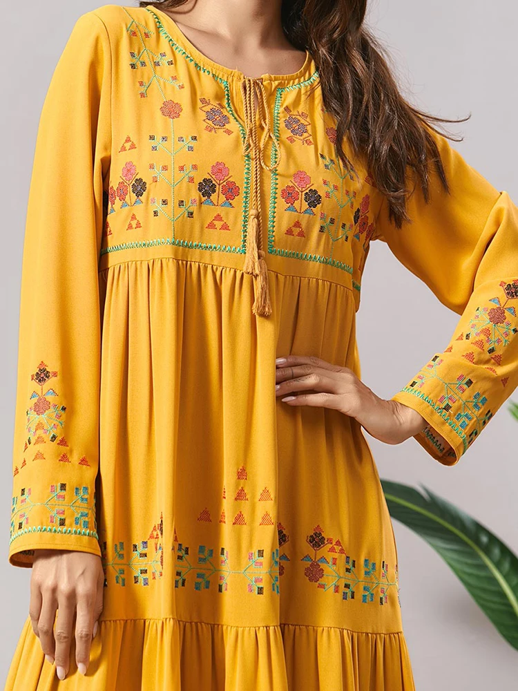 2020 г. Кафтан Абая из Дубая для женщин мусульманское платье Турция Европа