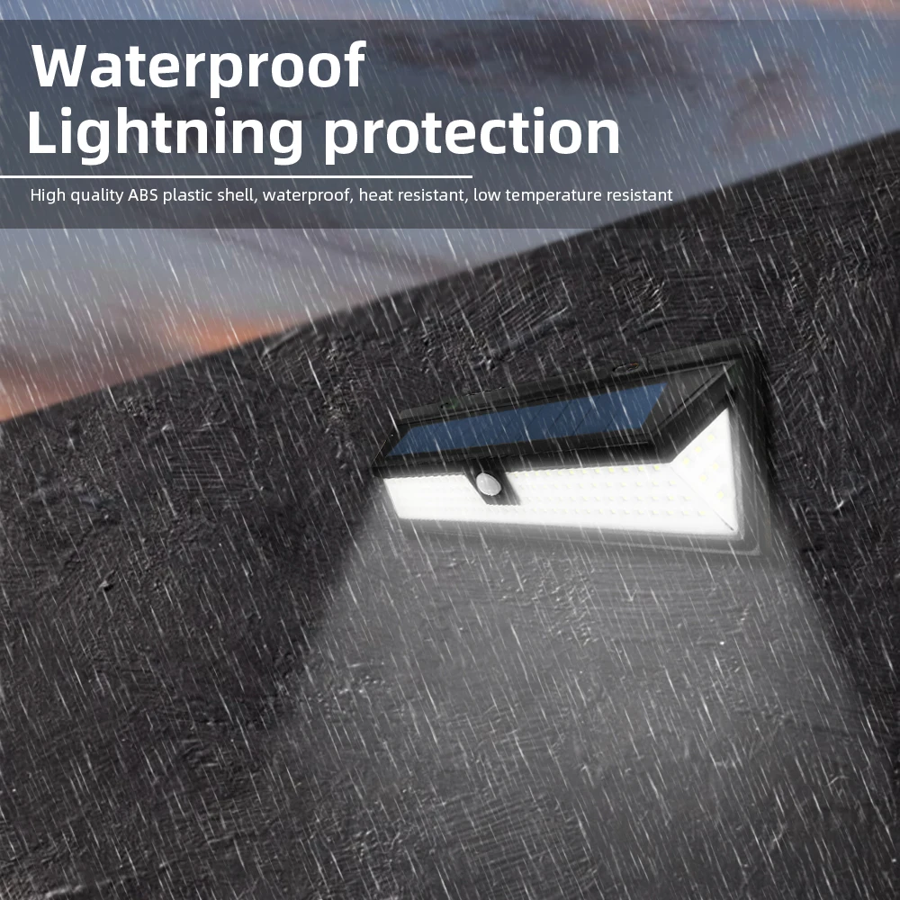 118 LED Солнечный свет открытый датчик движения на солнечной энергии