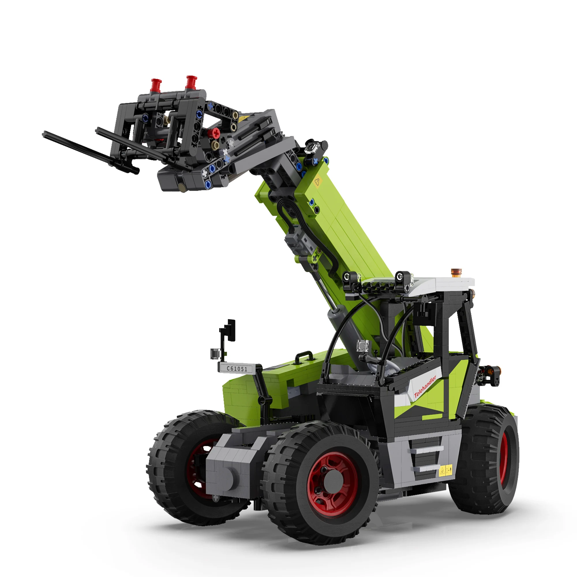 Billig MOC-35607 Multi-funktion Loader High Tech Creator RC Full-featured Engineering Fernbedienung 1469PCS Moc Gebäude Block Spielzeug