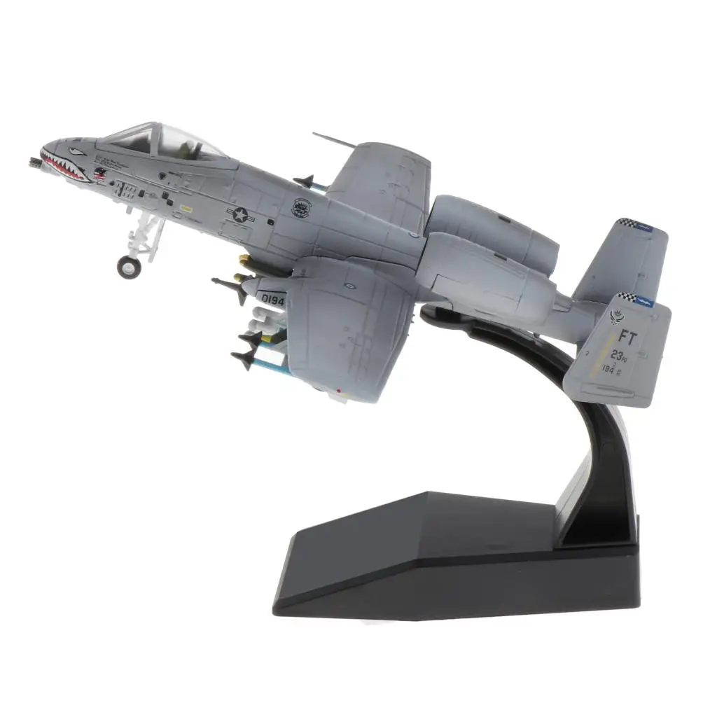 

1:100 A-10 Attack Helicopter Diecast Military Army Model Room Decoration