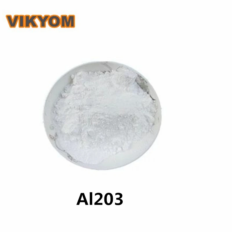 

Нано-керамические порошки Al2O3 из оксида алюминия, высокая чистота 99.9%, устойчивость к высоким температурам, белая смазка, около 1 микрометра