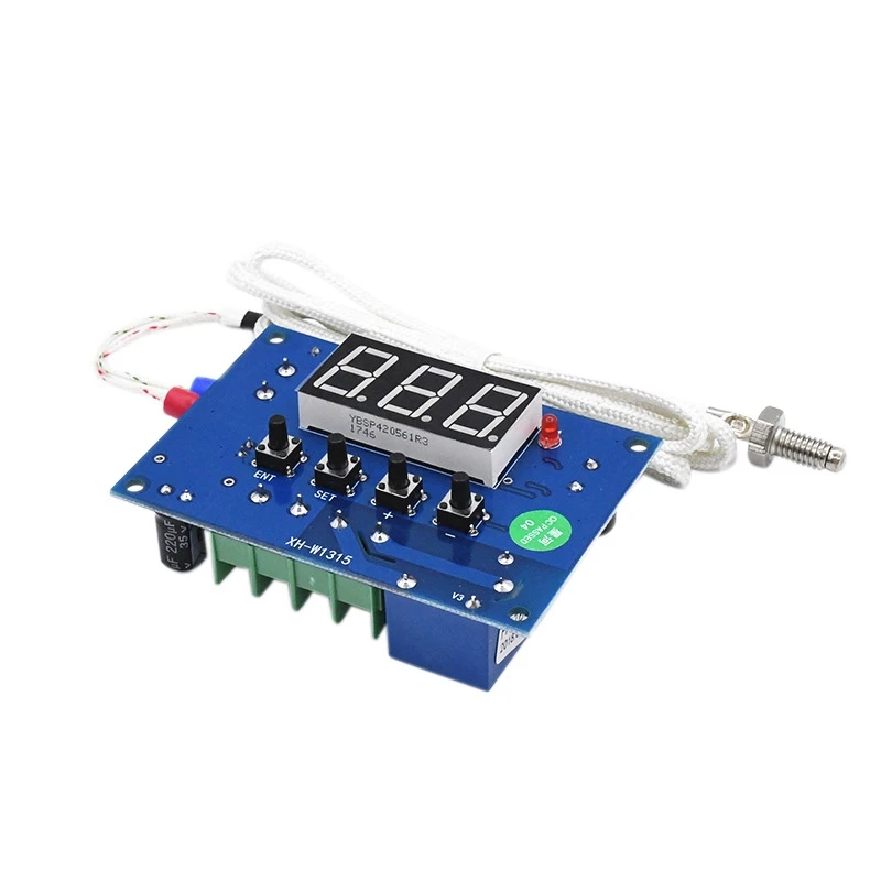 

XH-W1315 DC 24V Temperature Controller K-Type Thermocouple High Temperature Board Thermostat Switch -30-999 Degree