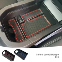 car central armrest storage box secondary storage center console organizer compatible interior decors for toyota rav 4 2019 2020