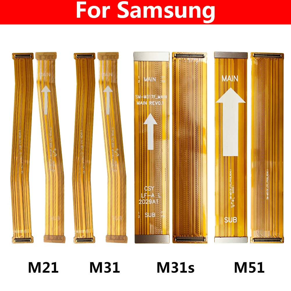 

50Pcs/Lot, Main Board Flex Cable For Samsung M21 M31 M31S M51 Connect Mainboard Motherboard Ribbon