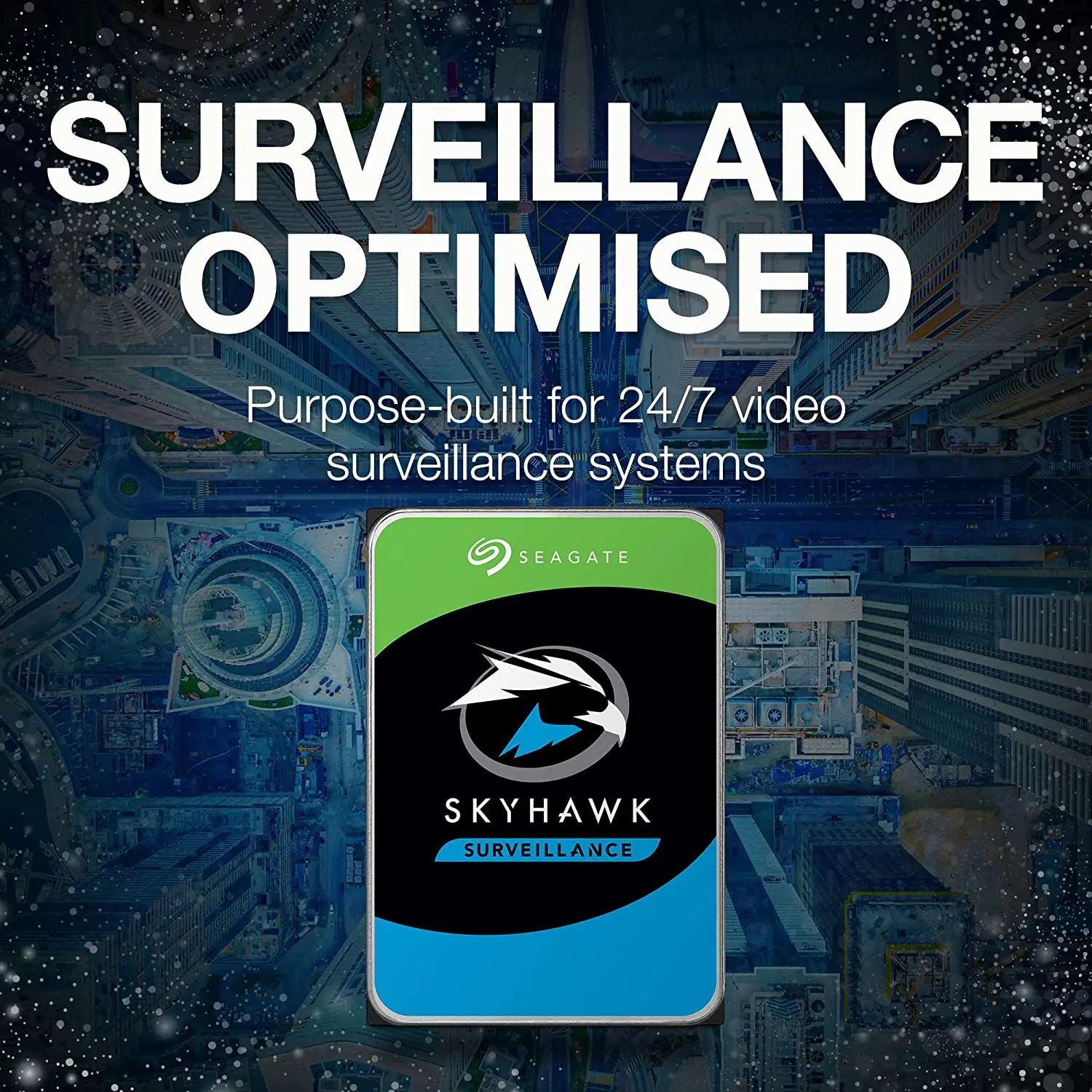 Новый внутренний жесткий диск SEAGATE Skyhawk 6 ТБ HDD для наблюдения 3 5 дюйма Кэш-память