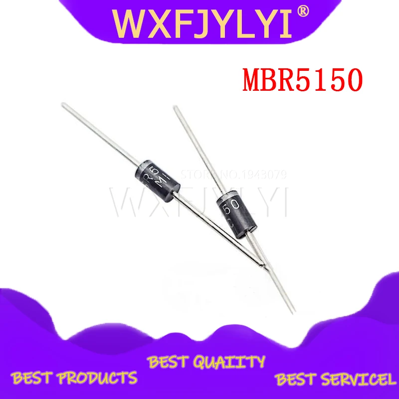 1 шт./лот диод Шоттки SR5150 SB5150 MBR5150|sb5150| |