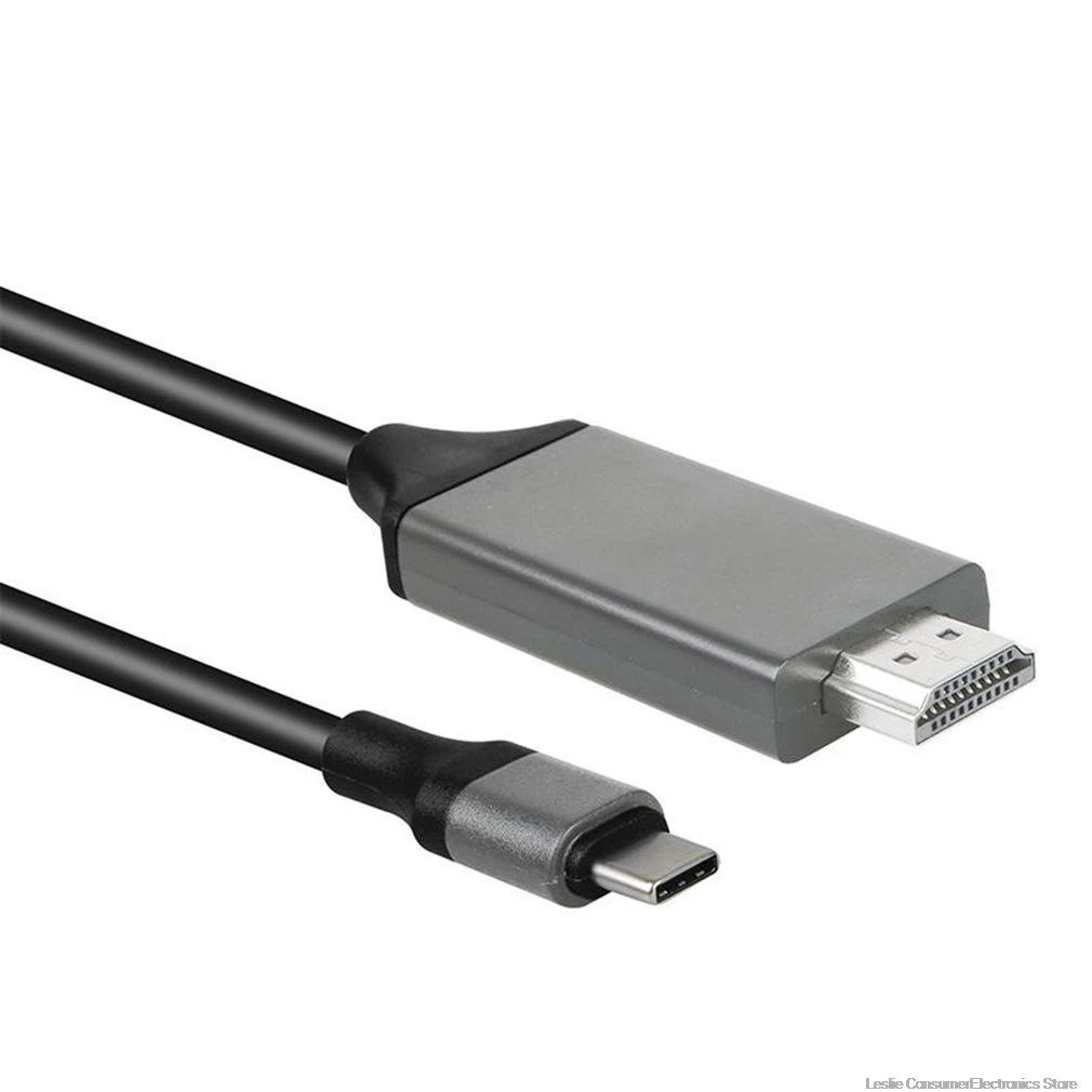 Type C USB к совместимому с HDMI HDTV 4K кабель для Samsung Galaxy Note 8 9 S10 + плюс сплиттер разъемом