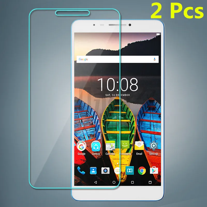 

2 Pcs 9H 0.3mm Tempered Glass Screen Protector for Lenovo Tab3 Tab 3 7 Plus TB-7703X TB-7703F 7.0 inch Tablet Glass Guard Film