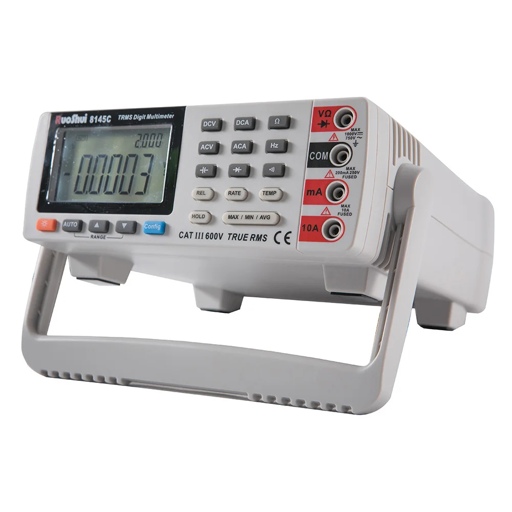 Цифровой мультиметр Профессиональный 22000 отсчетов для AC/DC Hz настольный большой