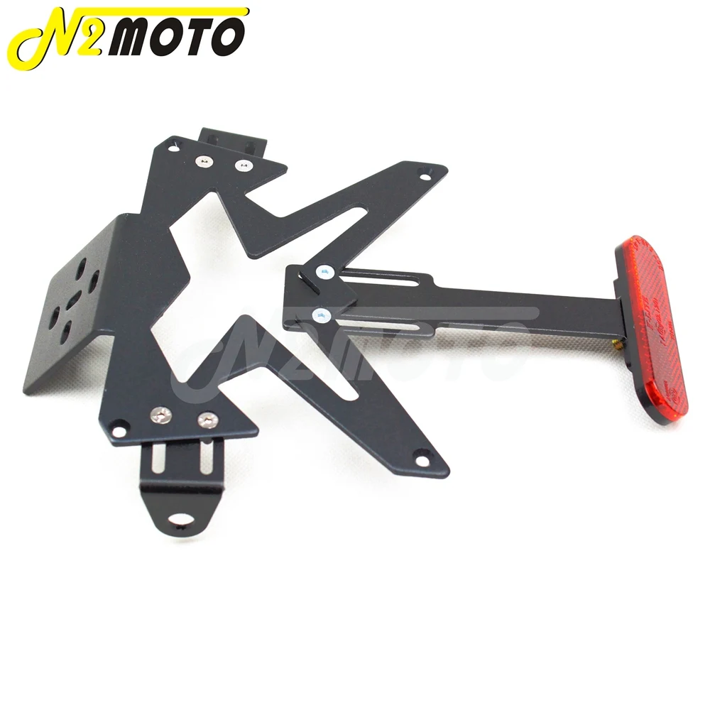 Кронштейн для номера мотоцикла Kawasaki Z800 Z750 Z900 ER6N Ninja 250 Yamaha Honda|fender eliminator|ninja 250250 ninja |