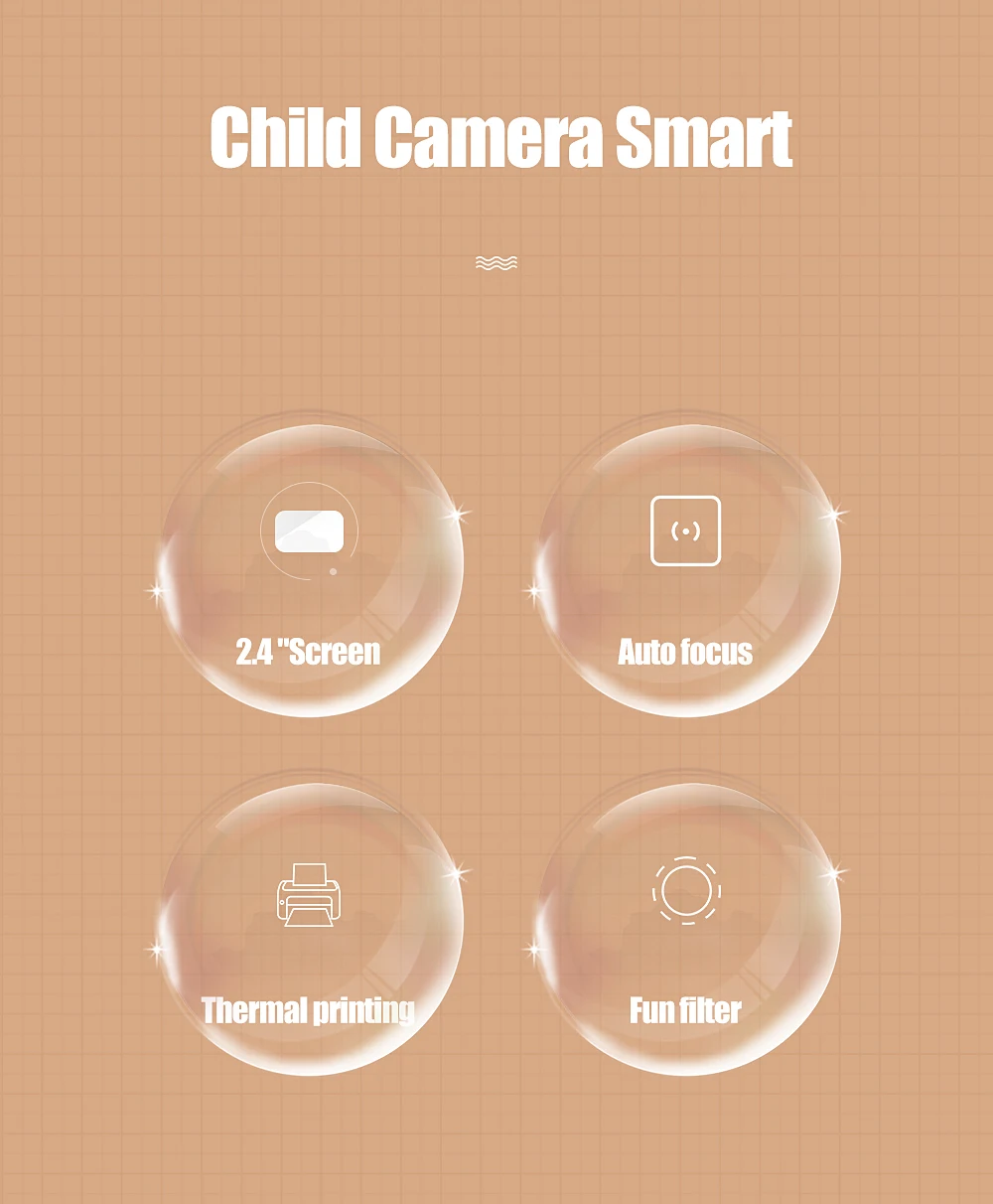 Câmera das Crianças com Impressão Presente de Natal Digital de Vídeo Instantânea Fotos Câmera Crianças Brinquedos Menino Menina Bonito 1080p 4 Home & Garden