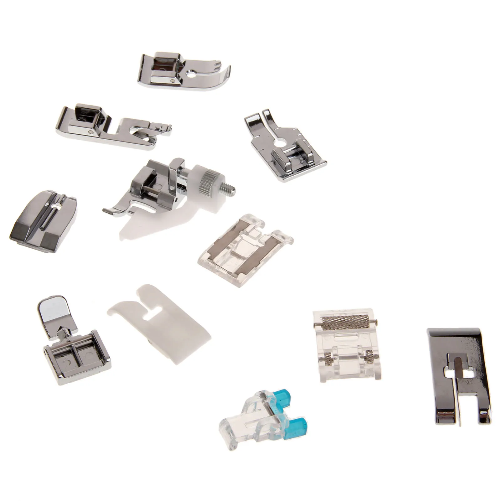 

11Pcs Multifunction Sewing Machine Presser Foot Set for Brother Singer Janome Domestic Sewing Machine