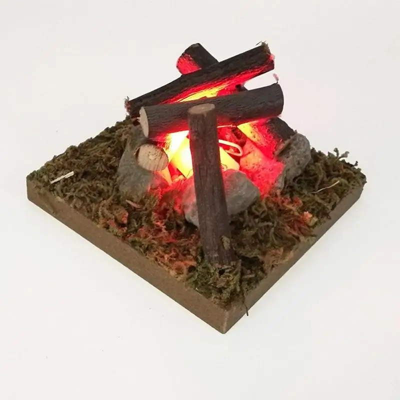 

Dollhouse Outdoor Garden Idyllic Bonfire 1/12 Scale Accessories Mini Miniature Dollhouse Doll House Miniture Accessories Y7T1
