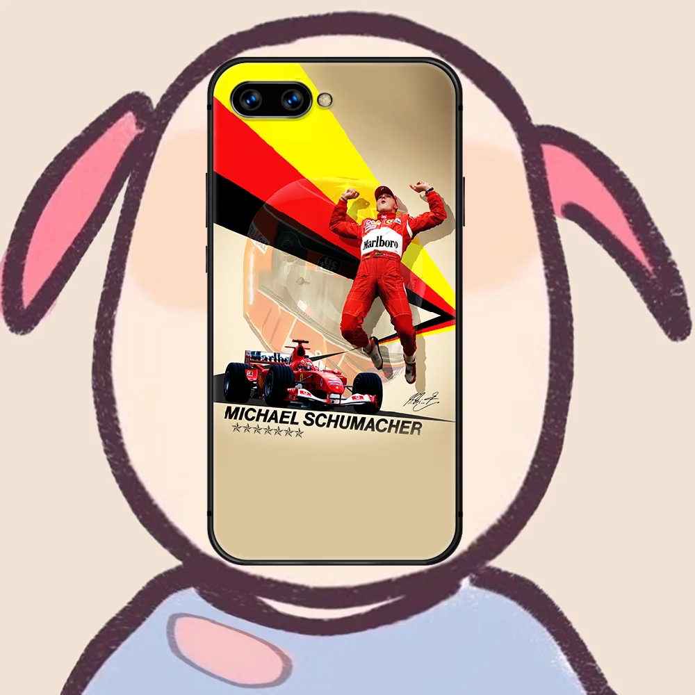 

Michael Schumacher F1 Phone Case Cover Hull For HUAWEI honor 7a 8 8s 8a 8x 9 9x 10 20 i Lite Pro black Shell Trend Bumper 3D