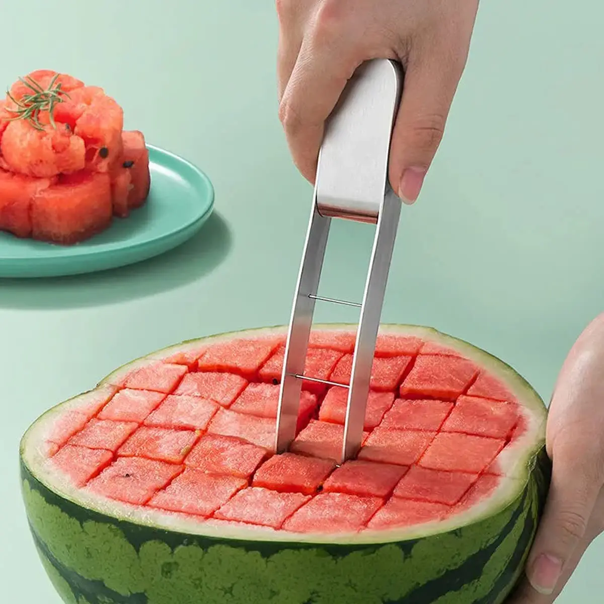 

Cut Fruit Watermelon Digging Tool Kitchen Accessories Watermelon Cut Watermelon Cutter Watermelon Knife Stainless Steel Knives