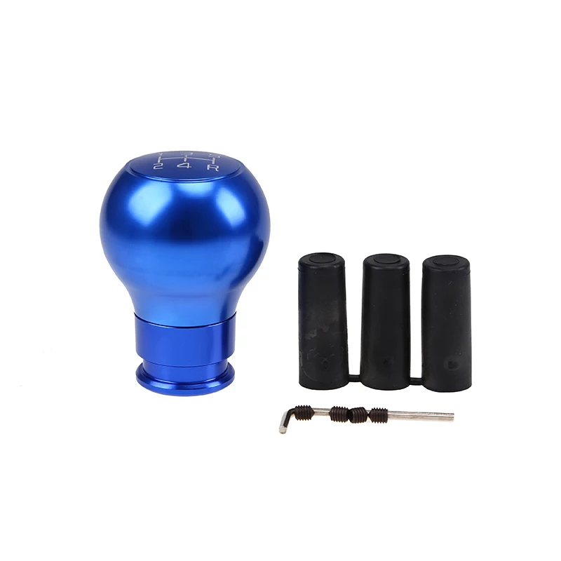 Алюминиевая 5-скоростная круглая ручка переключения передач POSSBAY в форме шара для