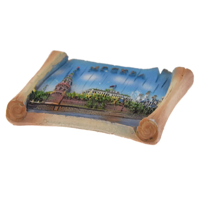 Российский московский Кремль сценический магнит на холодильник Trave сувенир