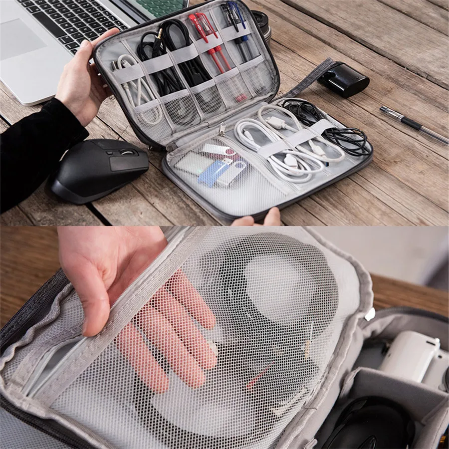 Чехол-органайзер для USB флеш-накопителей сумка хранения цифровых данных