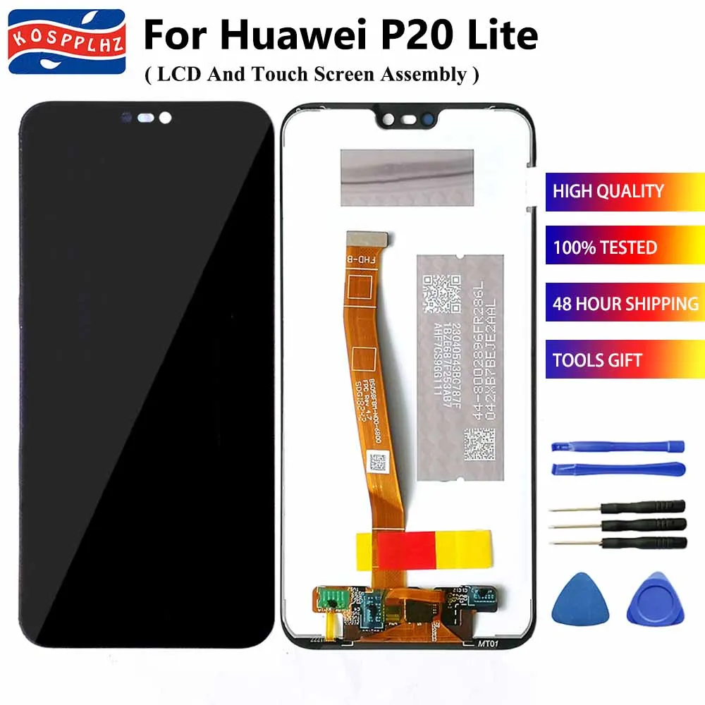 ЖК-дисплей для Huawei P20 Lite с сенсорным экраном и дигитайзером в сборе 5 84 дюймового