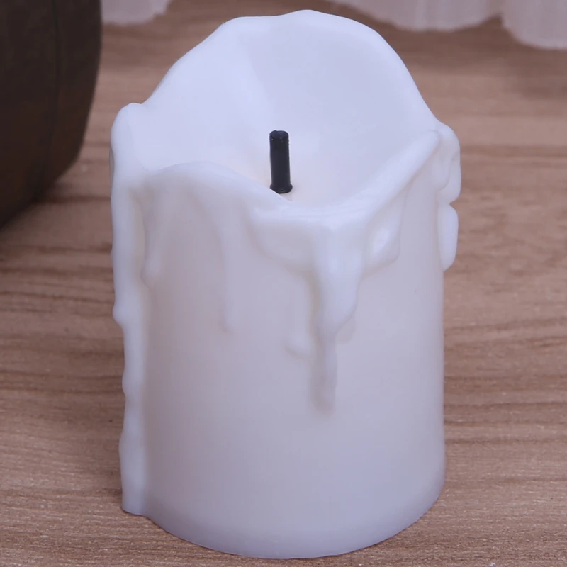 Новинка 2020! Пластиковые светодиодные свечи на батарейках беспламенные Свечи для