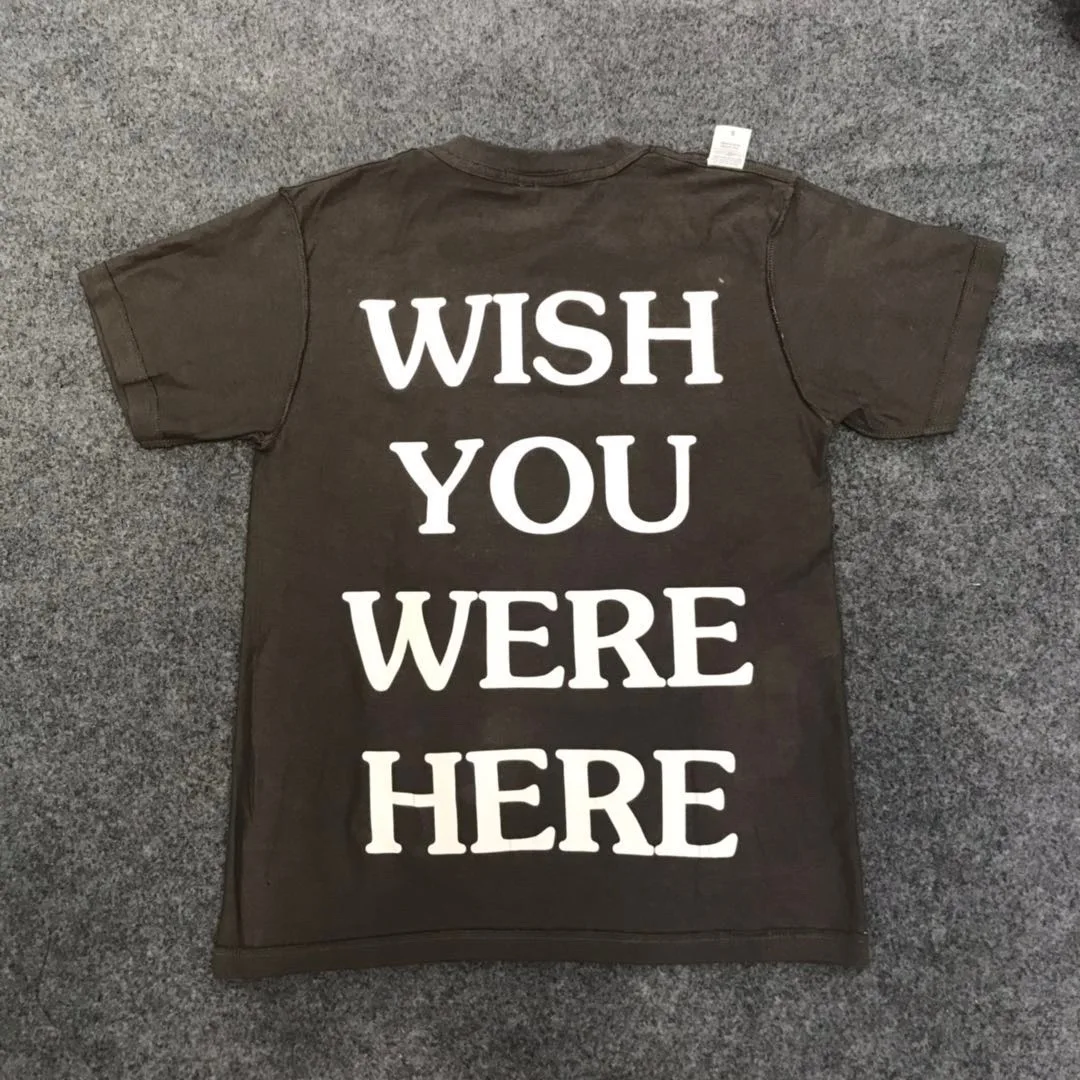 

2019ss Summer Style Travis Scott Astroworld Stop God T shirt tees Men Women Unisex Reversible Hiphop Cotton T-shirts reversible