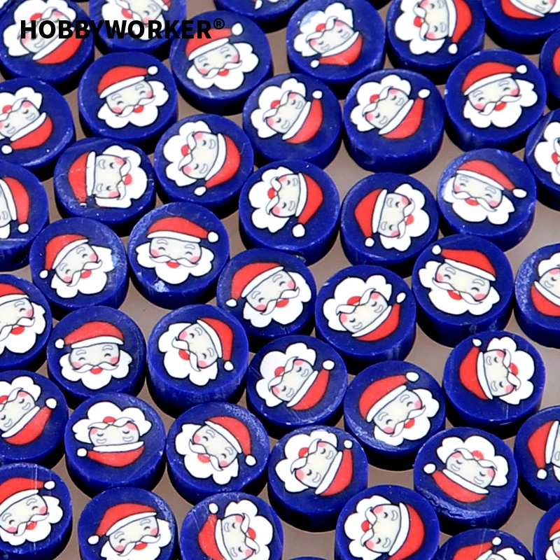 

Hobbyworker Рождественская серия милые разделенные свободные бусины купить один получить один бесплатно DIY ожерелье мобильные цепи аксессуары ...