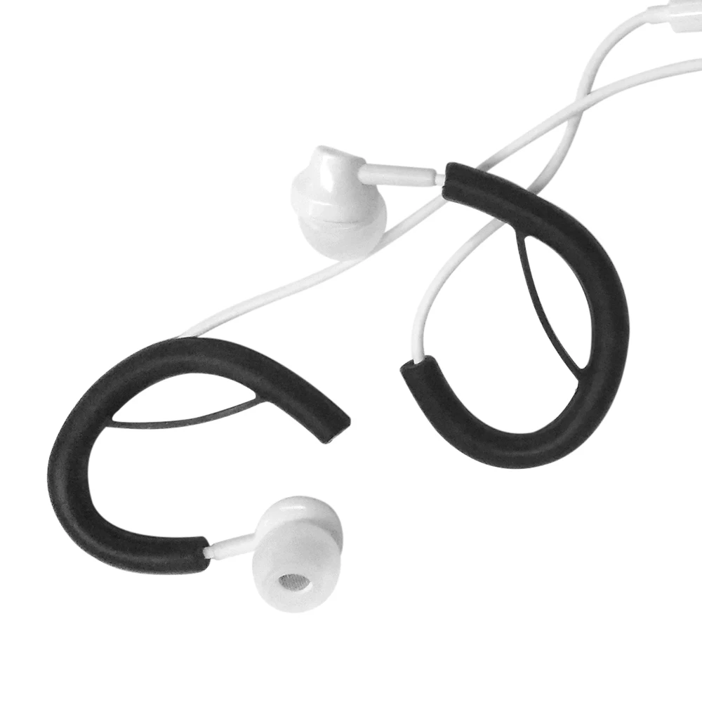 4 шт. силиконовые зажимы для наушников 2 пары|Аксессуары наушников| |