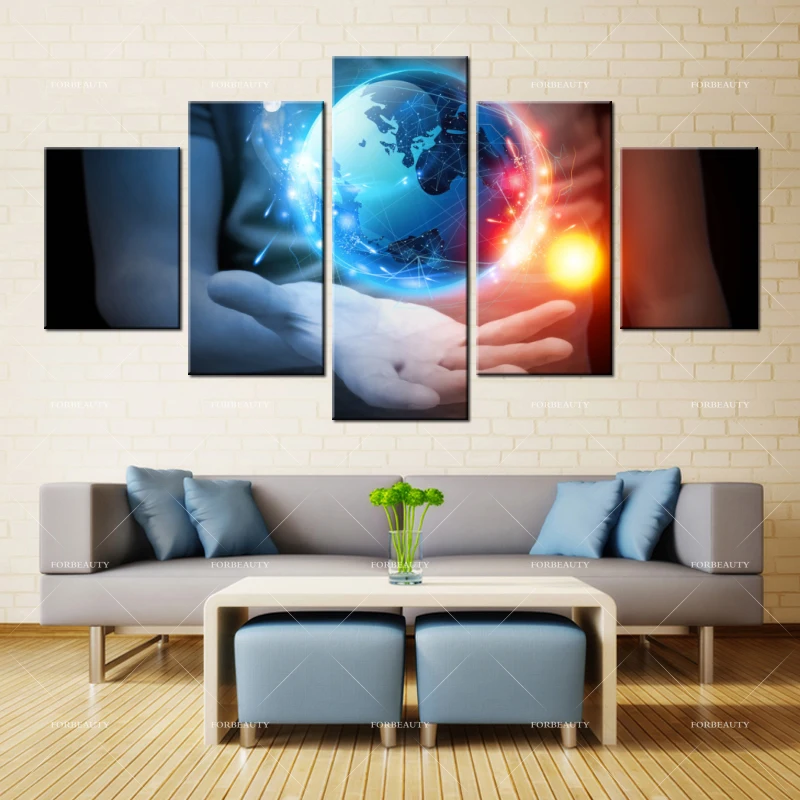 Forbeauty Холст Живопись стены Искусство Spray спрей печать водонепроницаемый чернила