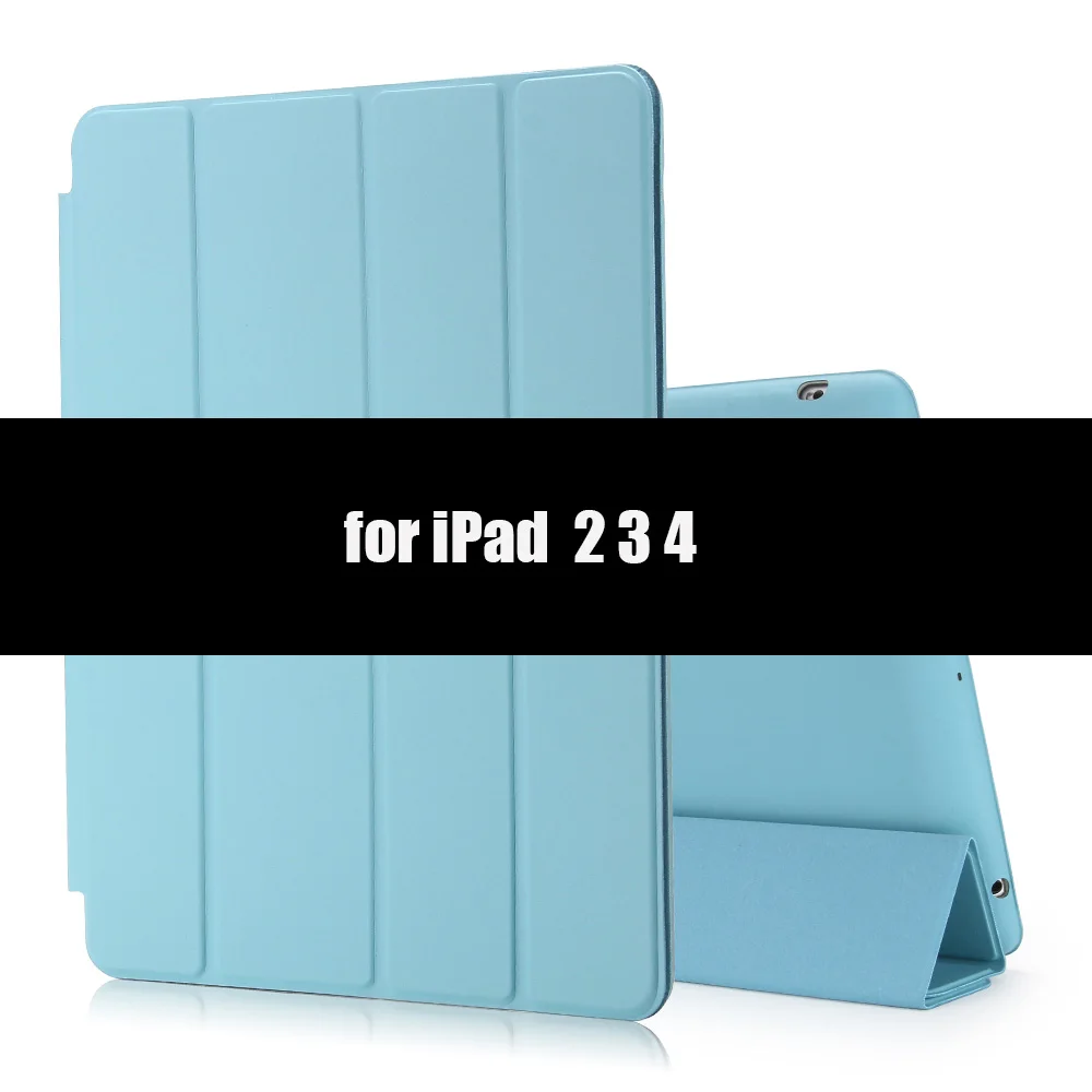 Blue-A Pu кожаный чехол для ipad 9,7 air 1 2 5th 6th Generation, Aiyopeen Магнитный Флип смарт-чехол для ipad 4 3 2 Чехол - Цвет: Blue-A