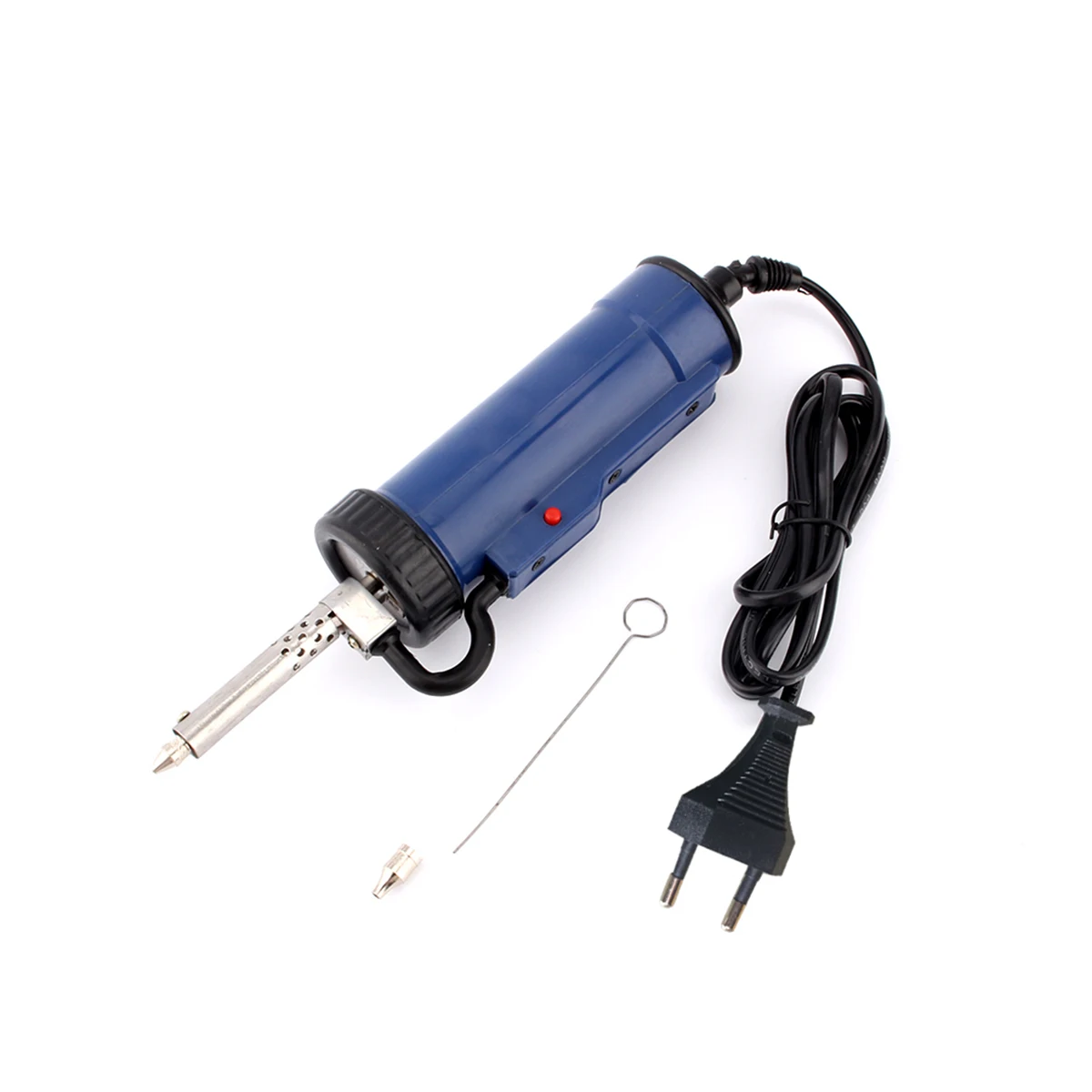 

30W 220V 50Hz Electric Vacuum Solder Sucker Desoldering Pump, Blue