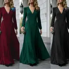 2019 пикантные Для женщин Multiway Обёрточная бумага Кабриолет Boho Maxi Клубное Бандажное платье с v-образным вырезом длинное платье Вечерние подружек невесты Robe Longue Femme