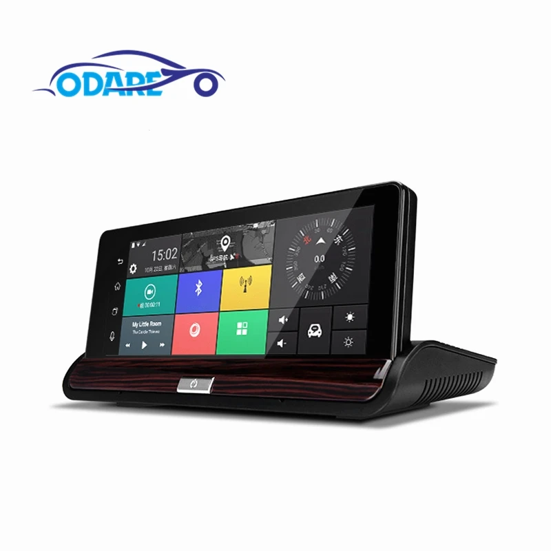 Odare 7 &quotips Android 5 0 Автомобильный видеорегистратор Камера gps навигация 3g Wifi видео