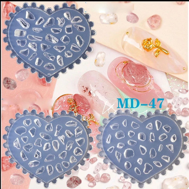 5 шт. 3D бантом нейл арта украшения форма для литья под давлением ногтей наклейки