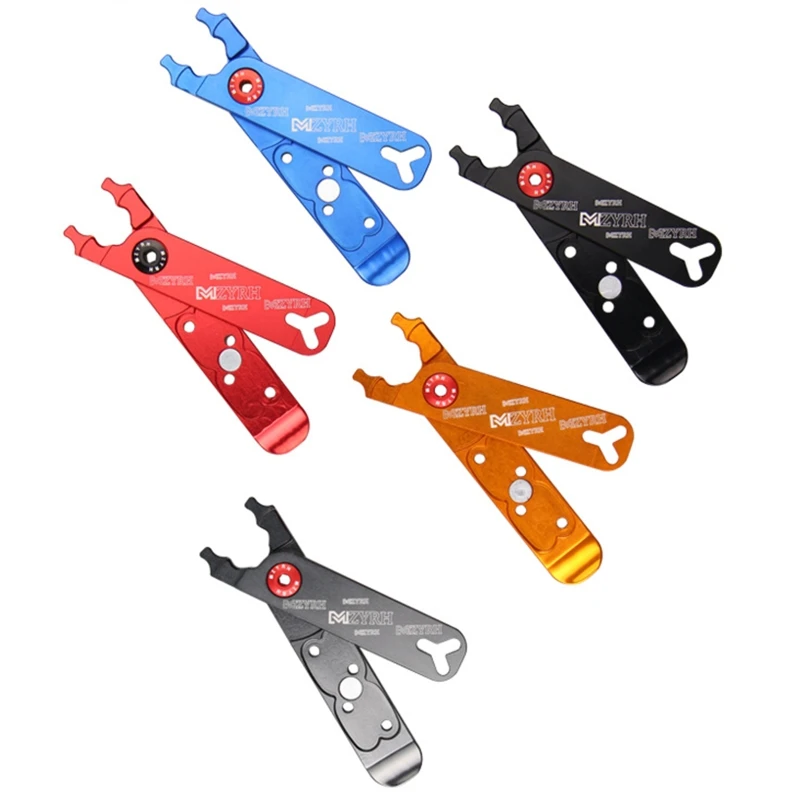 

Bike Chain Missing Quick Connector Tire Valves Lever Buckle 5 in 1 Cycling Repair Multi Tools Bicycle Master Link Plier